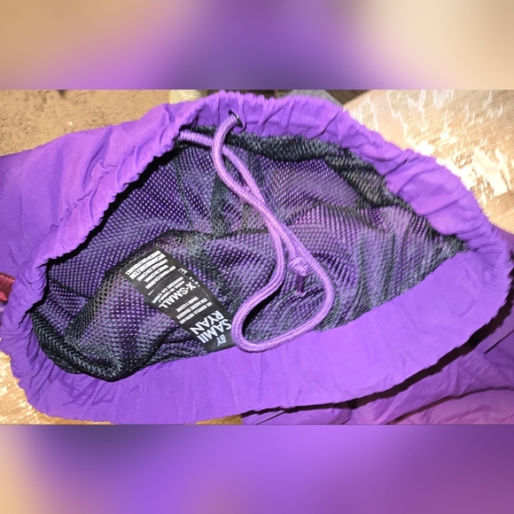 BY SAMII RYAN Rose Side Stripe Track Pants Swishy Purple Joggers Streetwear XS - Picture 7 of 9